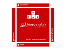Tablet Screenshot of happy-pixel.de
